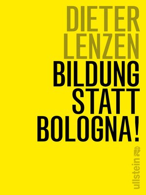 cover image of Bildung statt Bologna!